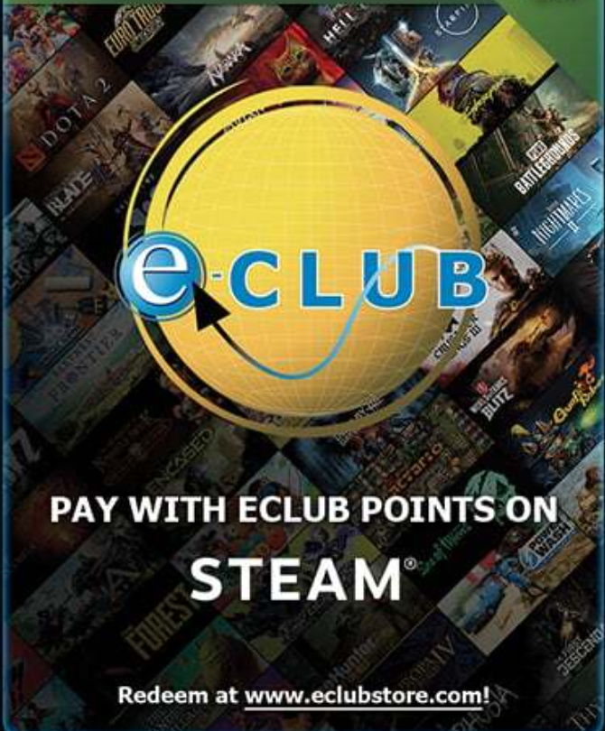 Steam Eclub Points - USD
